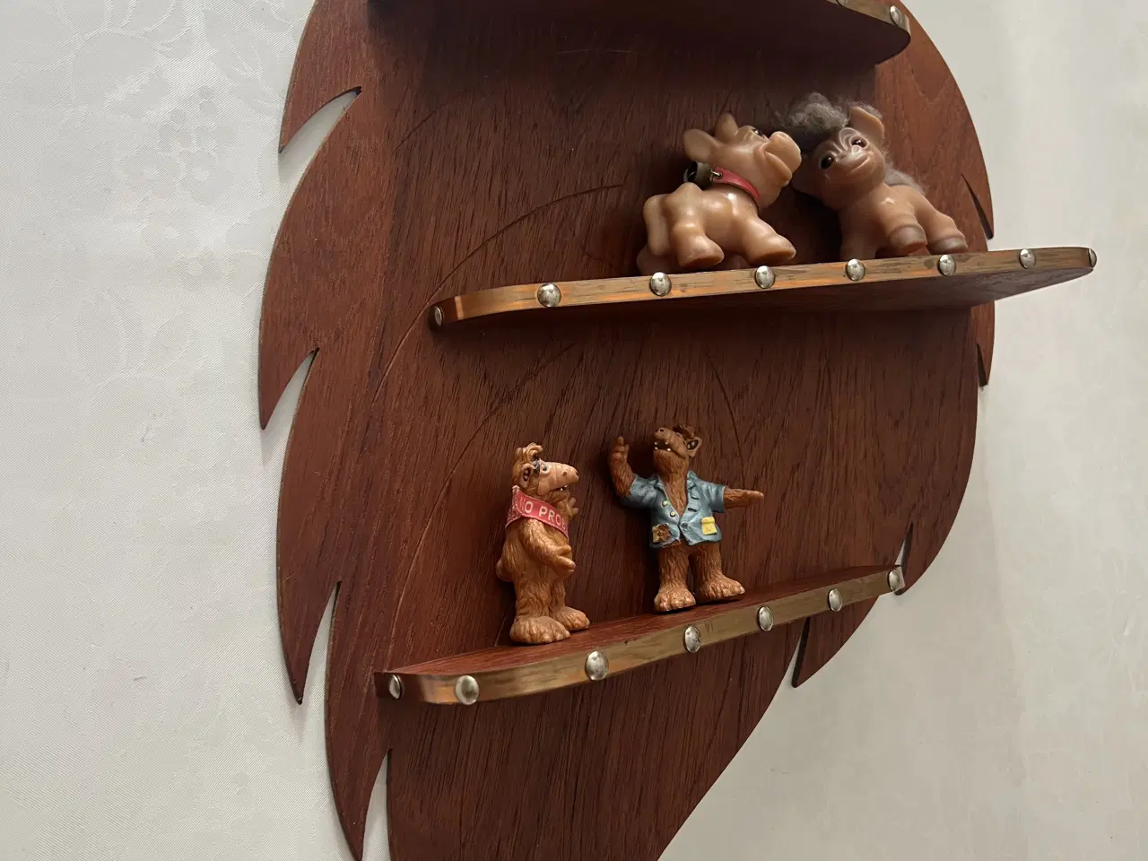 Billede 4 - Flot retro teak blad 