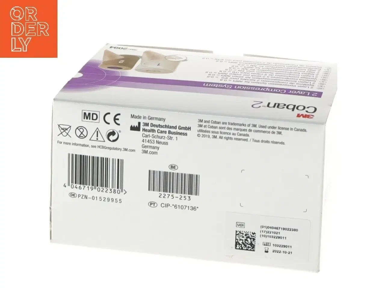 Billede 2 - 3M Coban 2 kompressionssystem fra 3M (str. 16x11,5 cm)