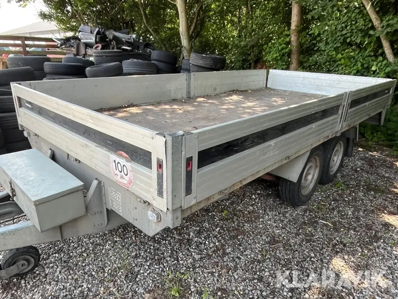 Billede 10 - Boggitralier Alu Brenderup 5420