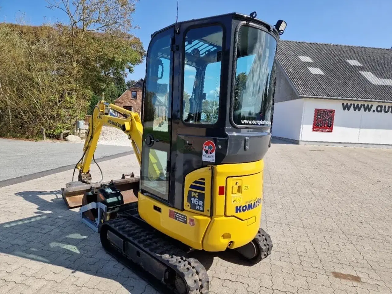 Billede 5 - Komatsu PC16R-3HS Danmarks flotteste