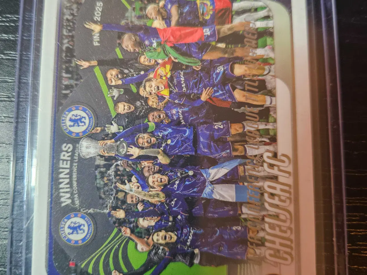 Billede 1 - Chelsea Winners Conference League Fodboldkort 