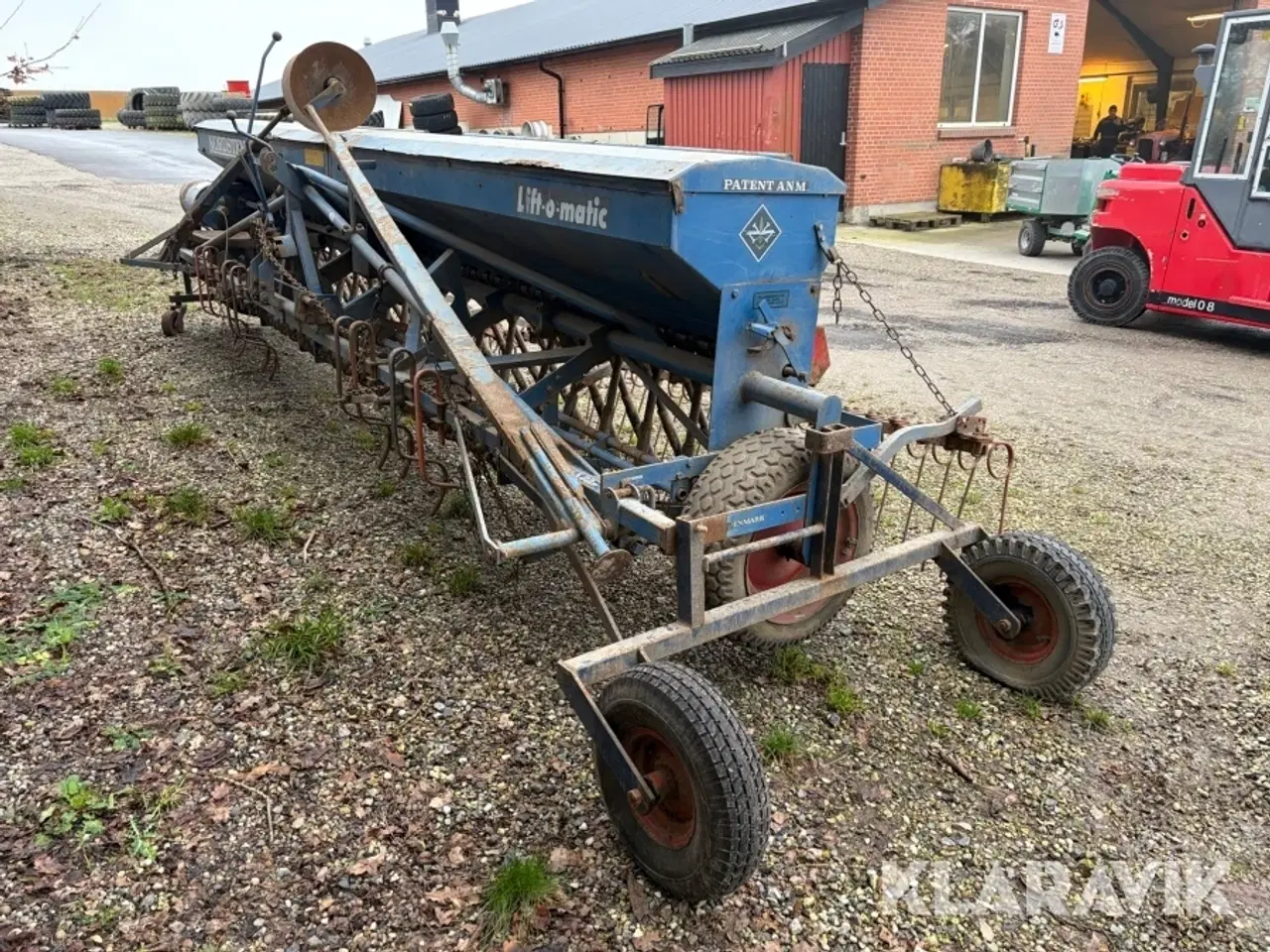 Billede 4 - Såmaskine Nordsten Lift-o-matic 5 meter med efterharve