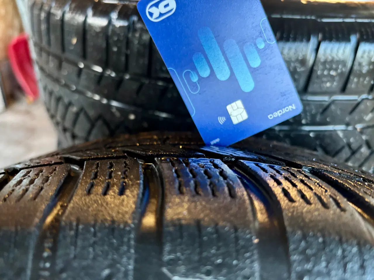 Billede 4 - Continental Vinterdæk på alufælge