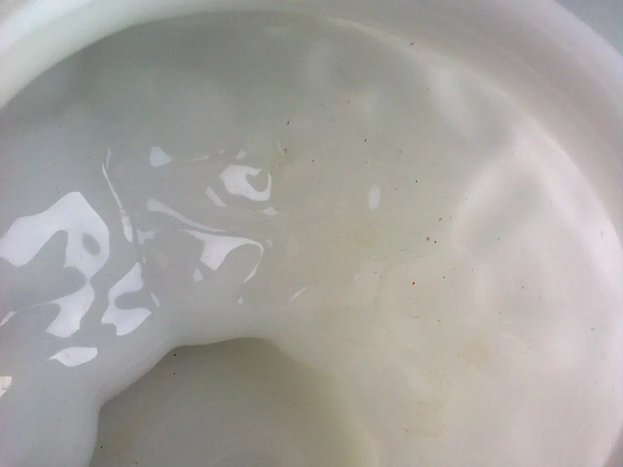 Billede 2 - USA opalineglas snebold vase potteskjuler RETRO