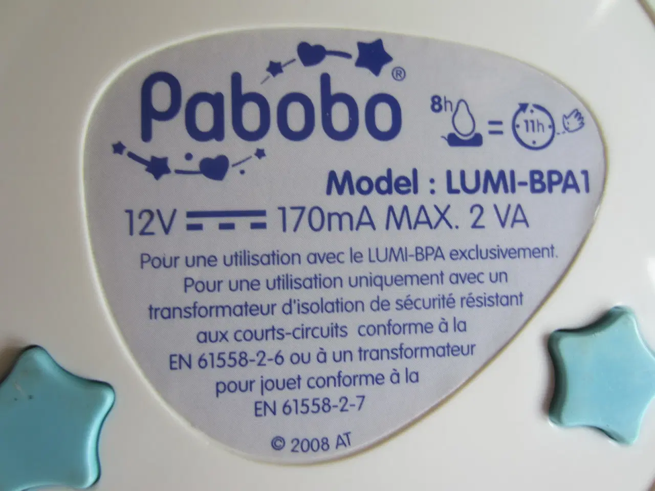 Billede 2 - Pabobo Model: LUMI-BPA1 oplade-station