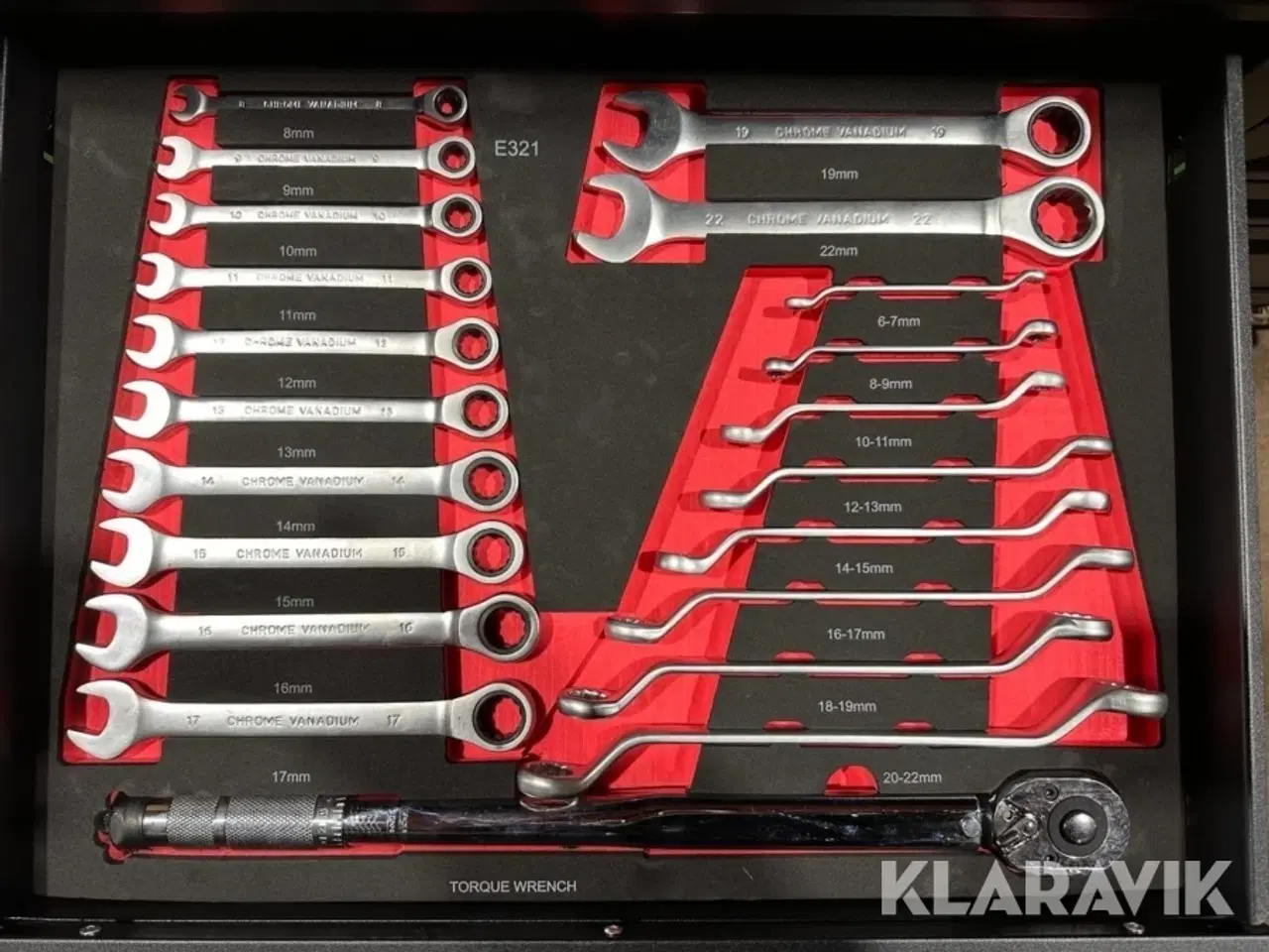 Billede 5 - Værkstedsvogn Bearsafe 13 skuffer