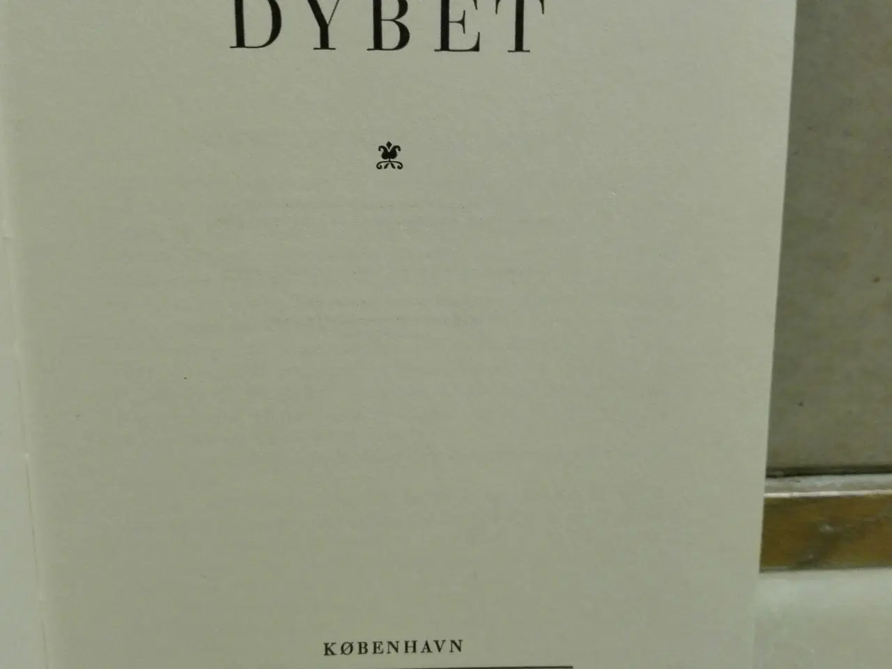 Billede 2 - Dybet" af Jørgen Nielsen