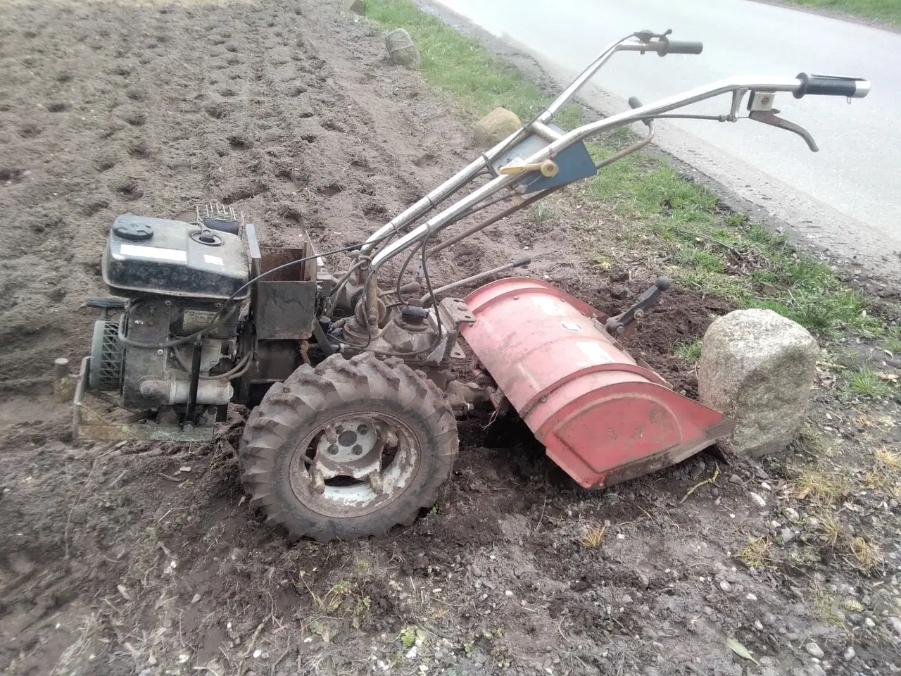 Billede 4 - Skovvogn Byt m Havetraktor Fræser E-Bike Nyere OK 