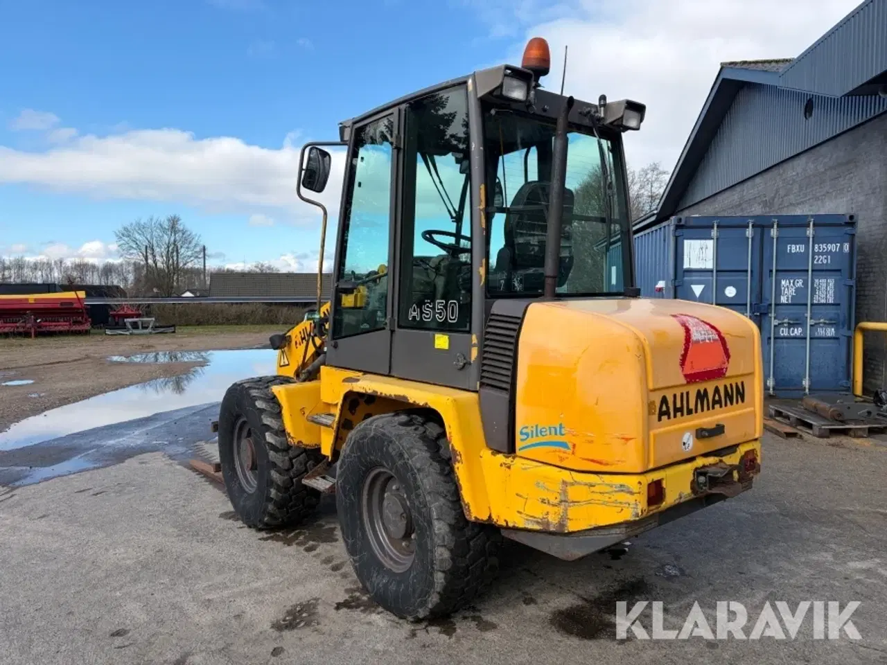 Billede 6 - Minilæsser Ahlmann AS50 med sidetip og Pallegafler