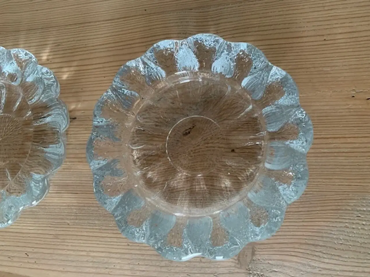 Billede 4 - Holmegaard Isblomst - fad / skål / lysestage