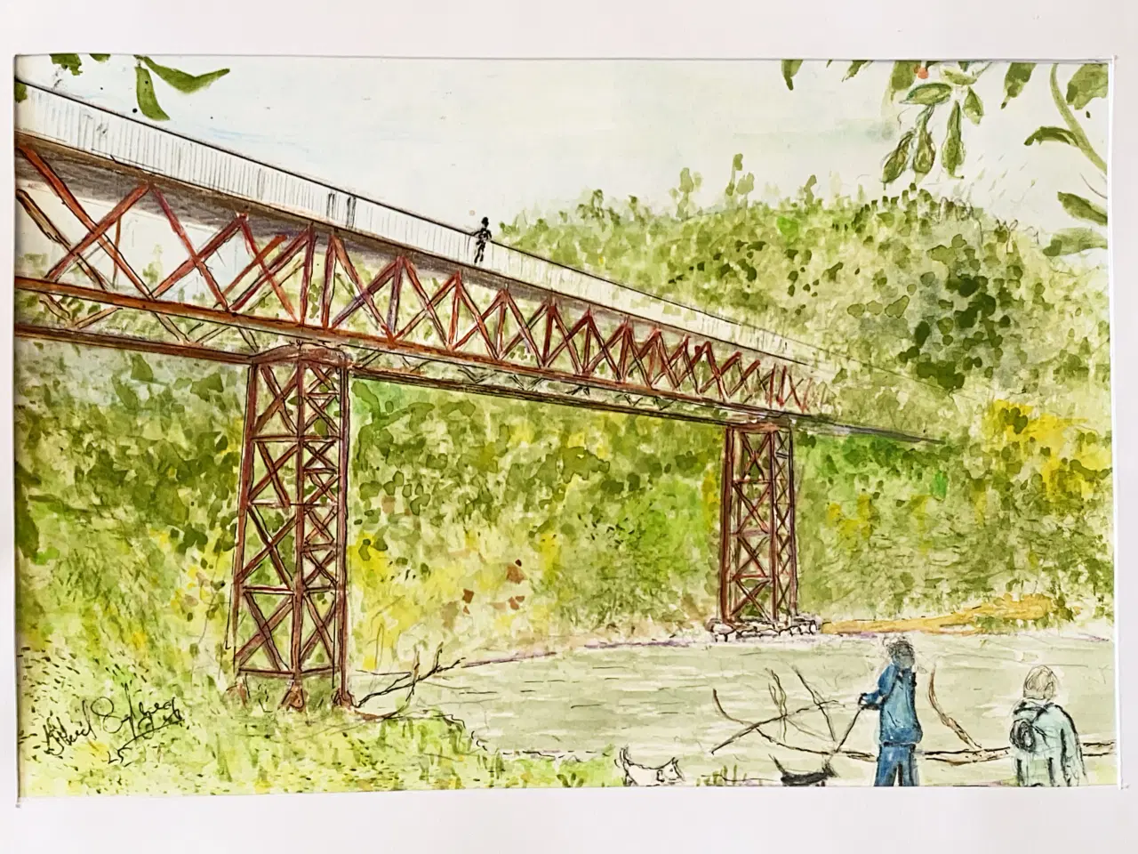 Billede 9 - Akvareller 