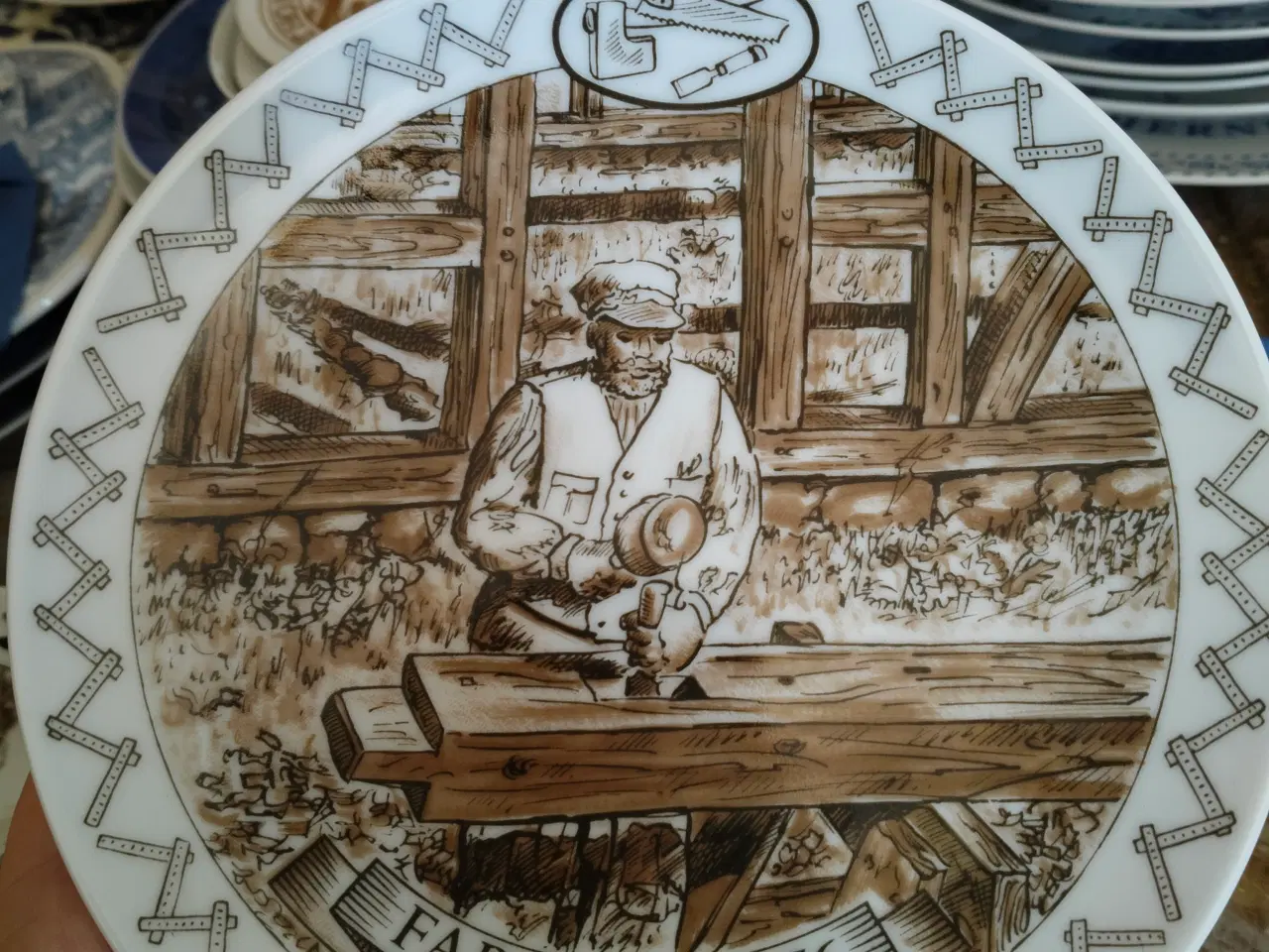 Billede 6 - 🧰 Fars Dags platter – Egemose Decoration, 12 stk