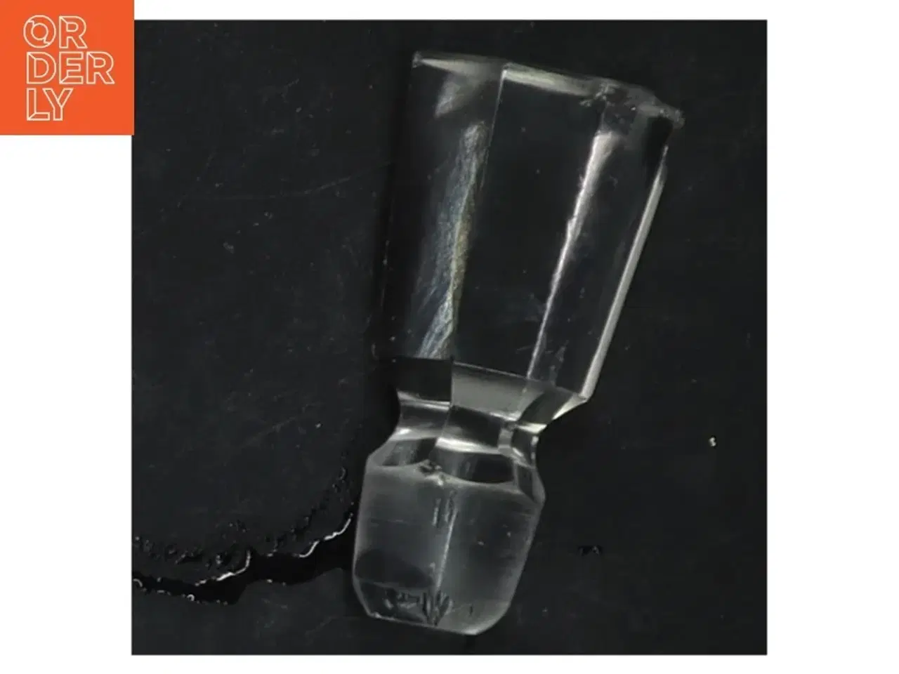 Billede 5 - Glaskaraffel med prop (str. 21 cm)