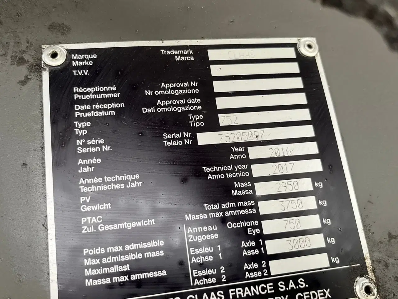 Billede 24 - CLAAS Variant 485 RC Velholdt gård maskine, kun presset 11594baller fra ny.