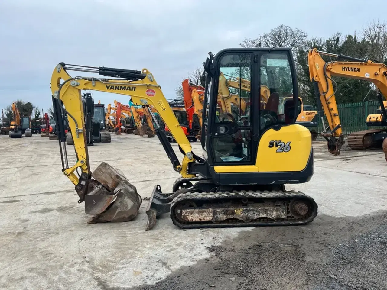 Billede 1 - Minigraver - Yanmar SV26