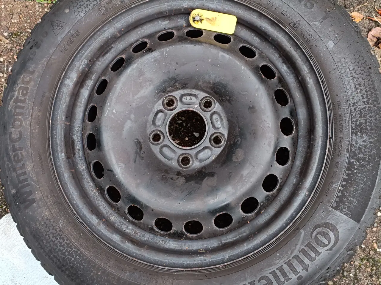 Billede 2 - 4 stk. Continental 205/60R16 wintercontact ET50