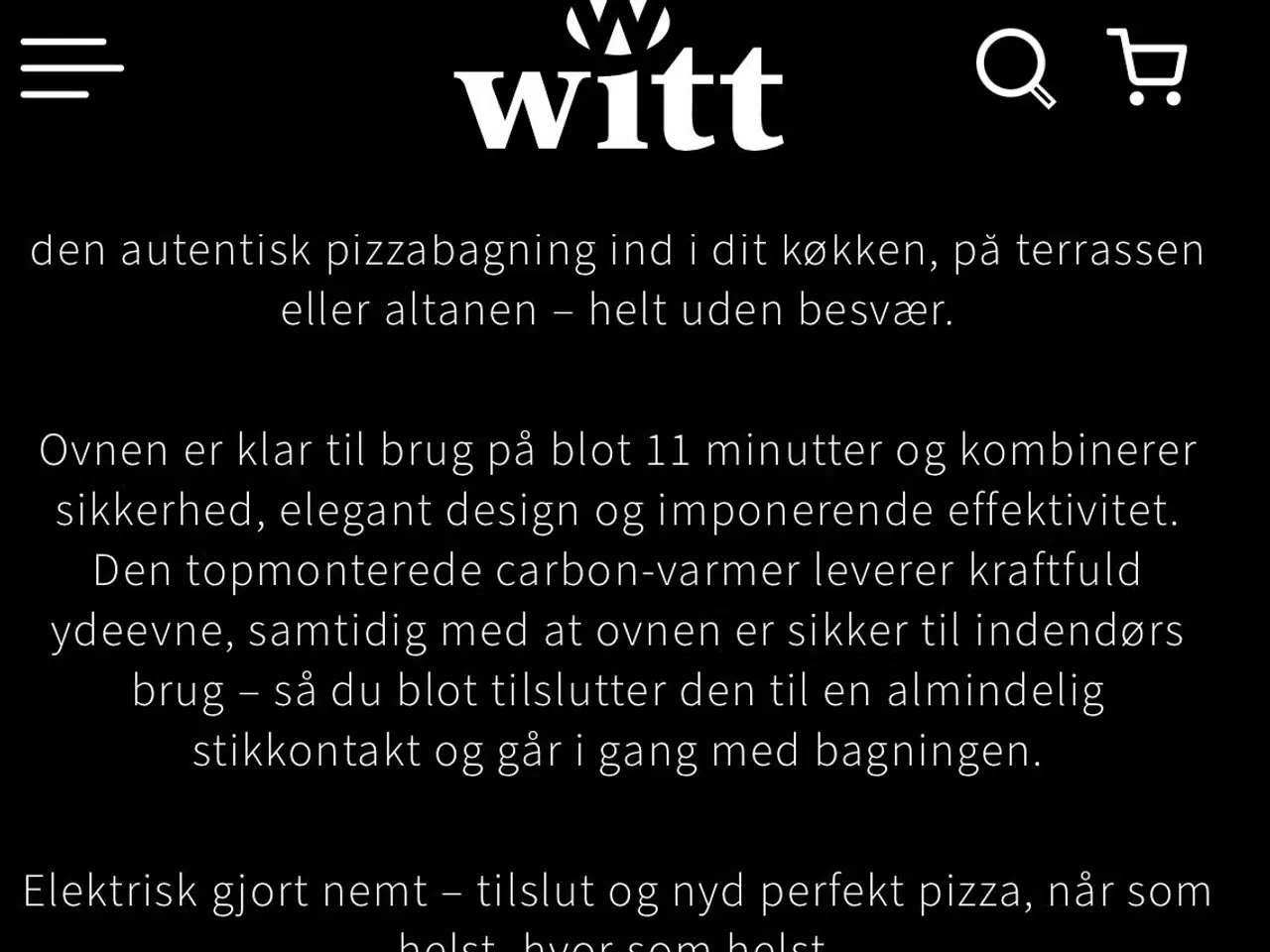 Billede 3 - Witt pizzaovn til el sælges