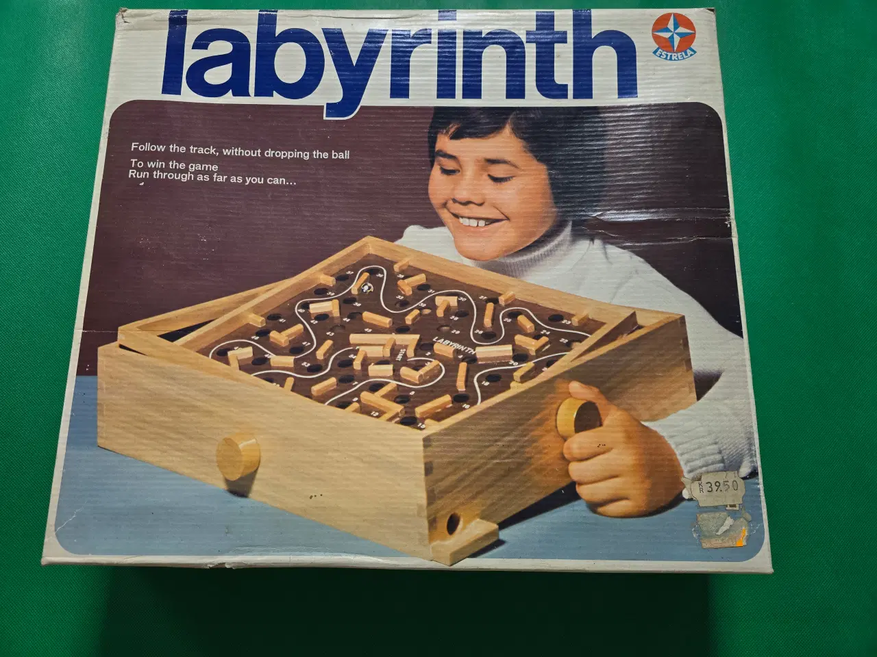 Billede 1 - Gammelt Labyrinth spil med æske