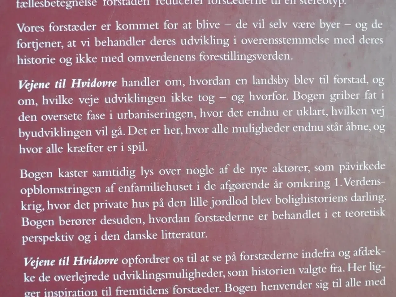 Billede 5 - vejene til hvidovre - om den periurbane udvikling 