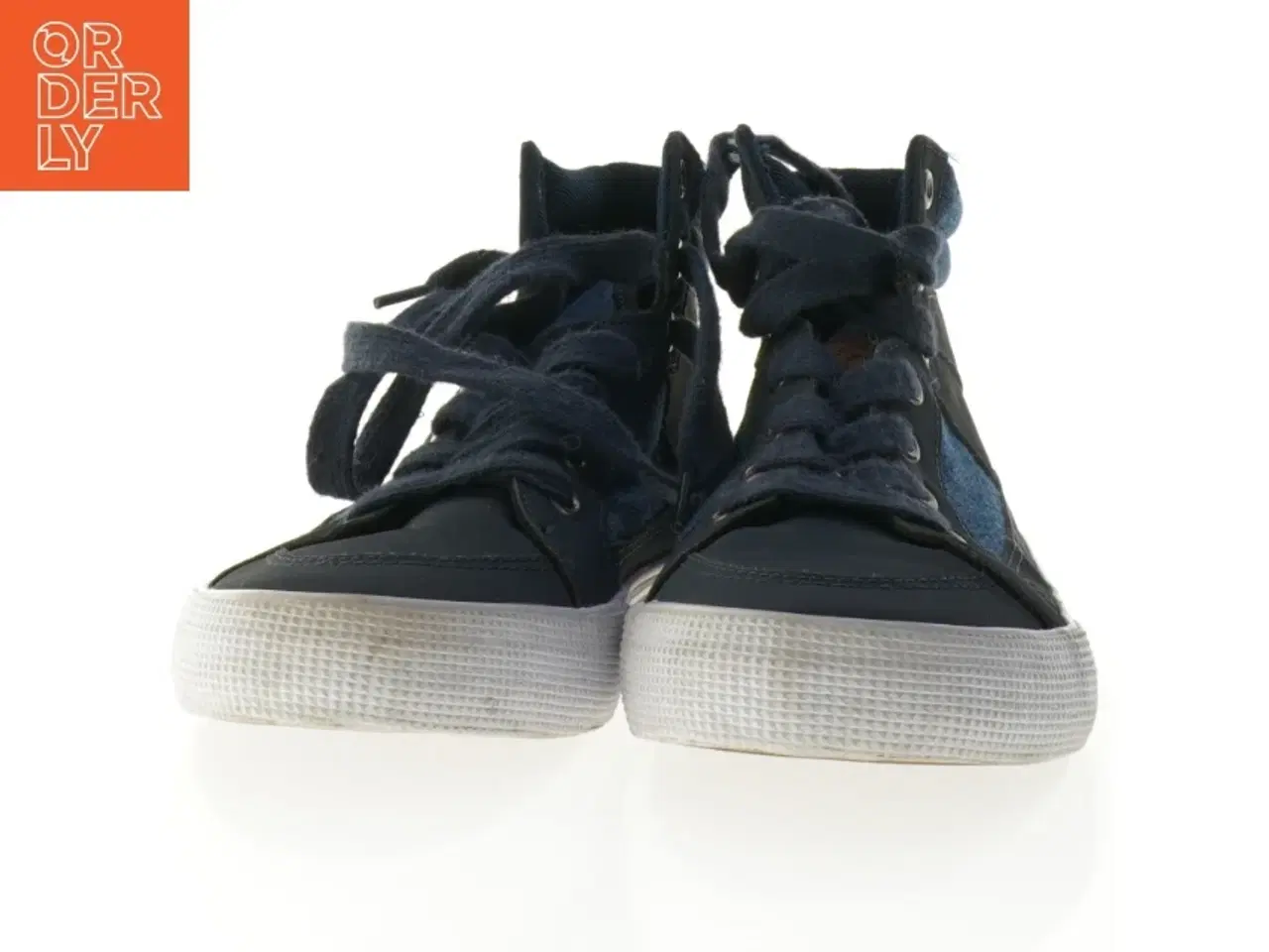 Billede 2 - Sneakers i navy og denim (str. 37)