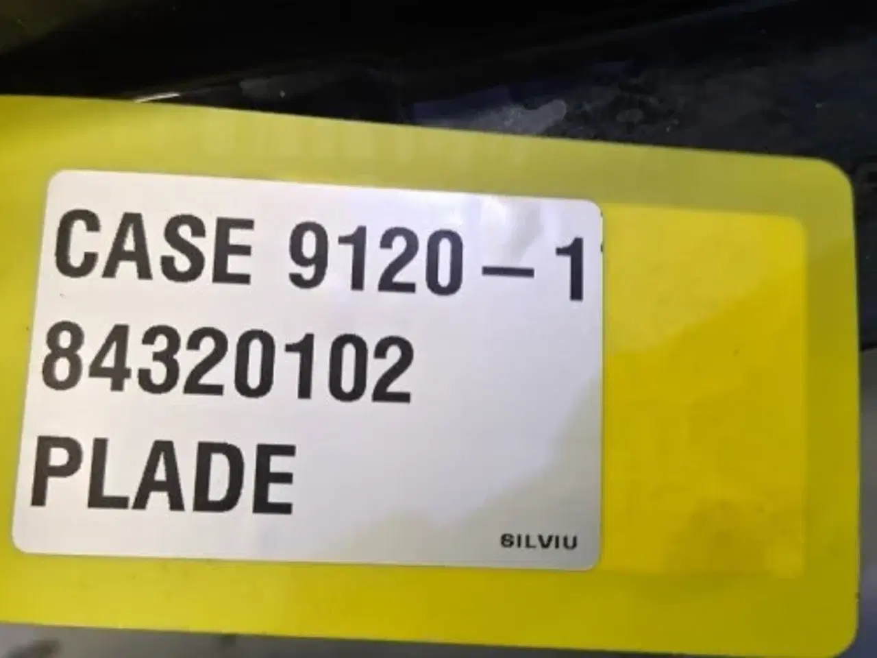 Billede 15 - Case 9120 Plade 84320102