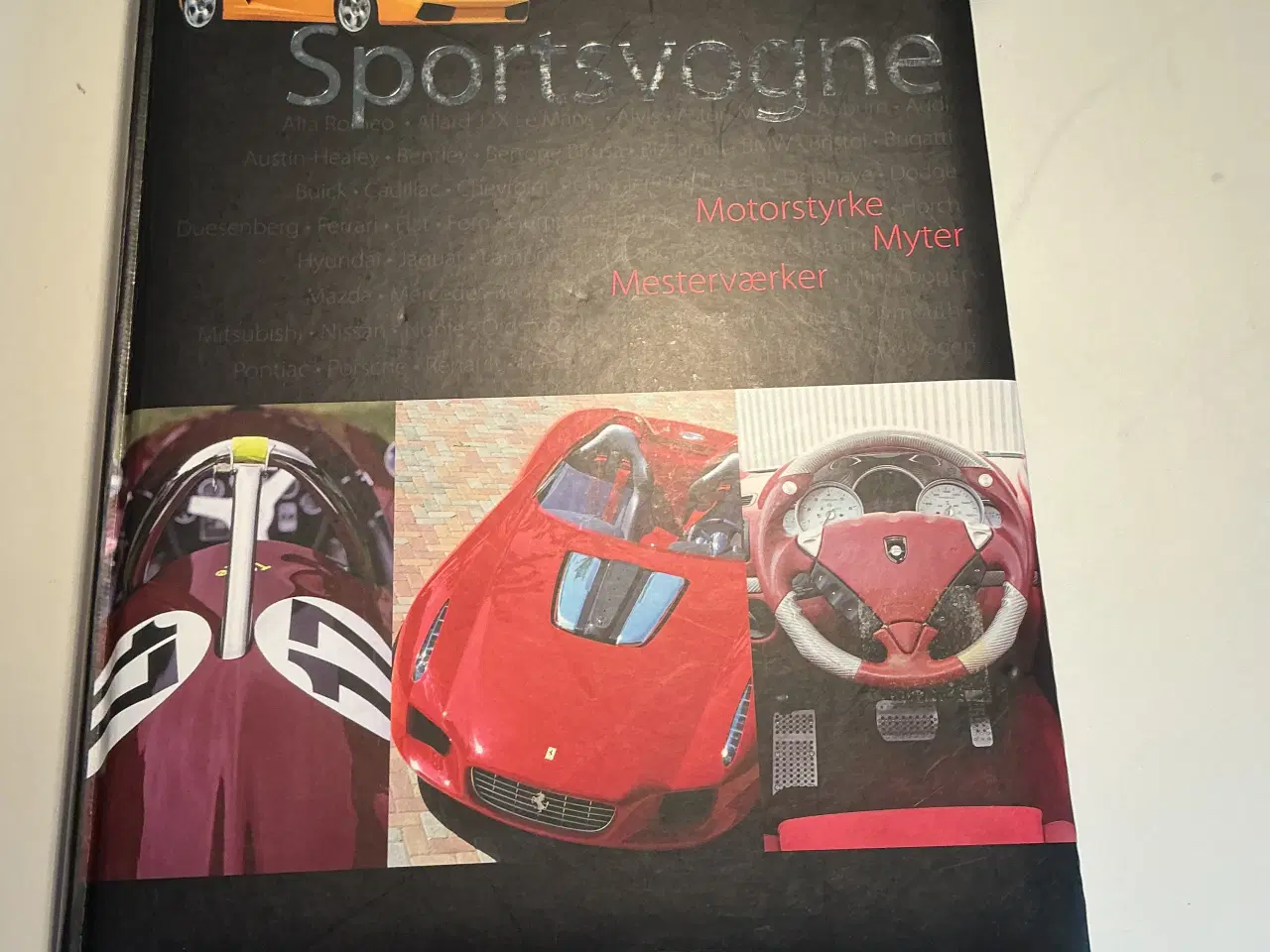 Billede 1 - Bog om sportsvogne
