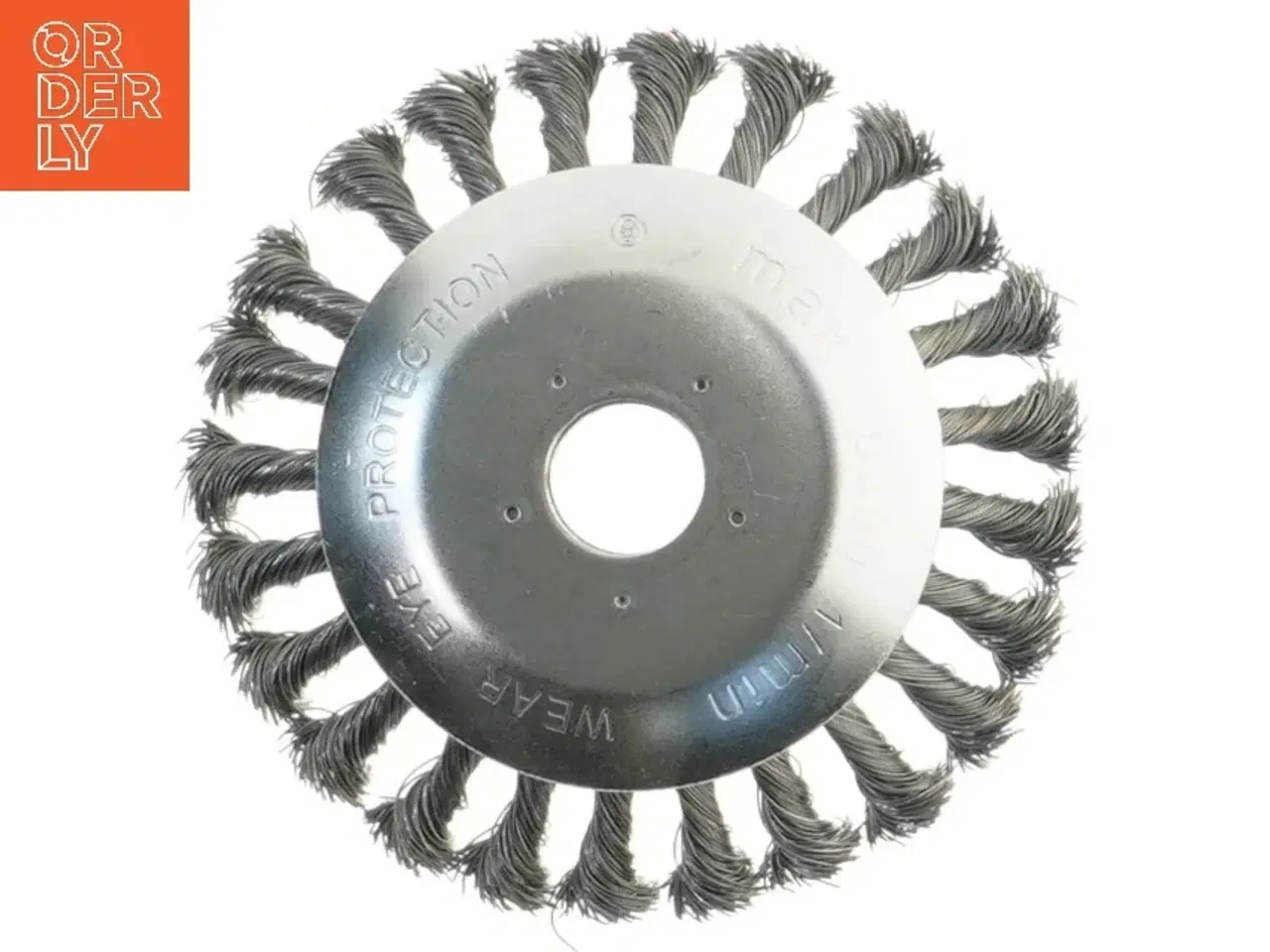 Billede 2 - Rund metalbørste 15 cm (str. 15 cm)