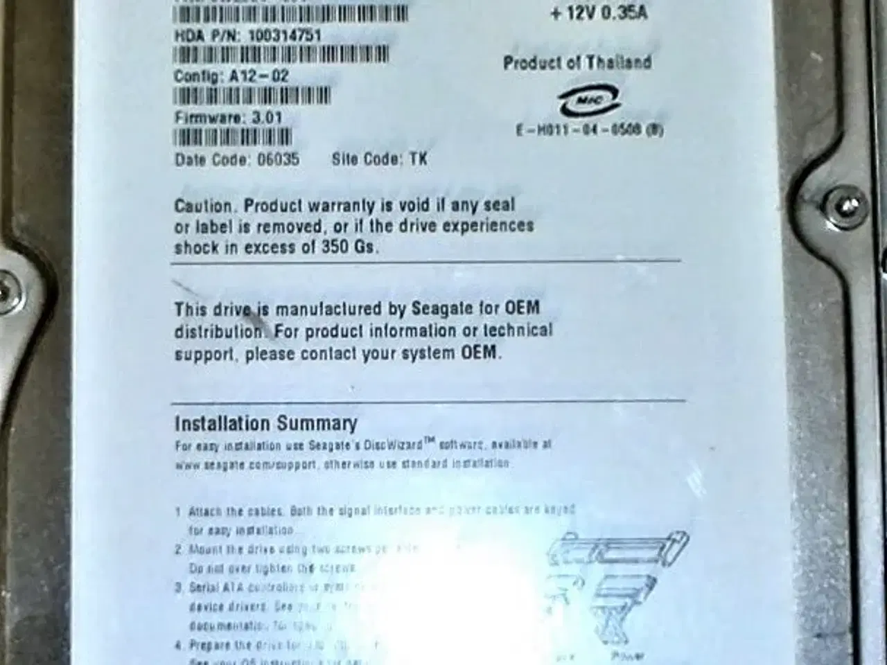 Billede 2 - Seagate harddiske til salg