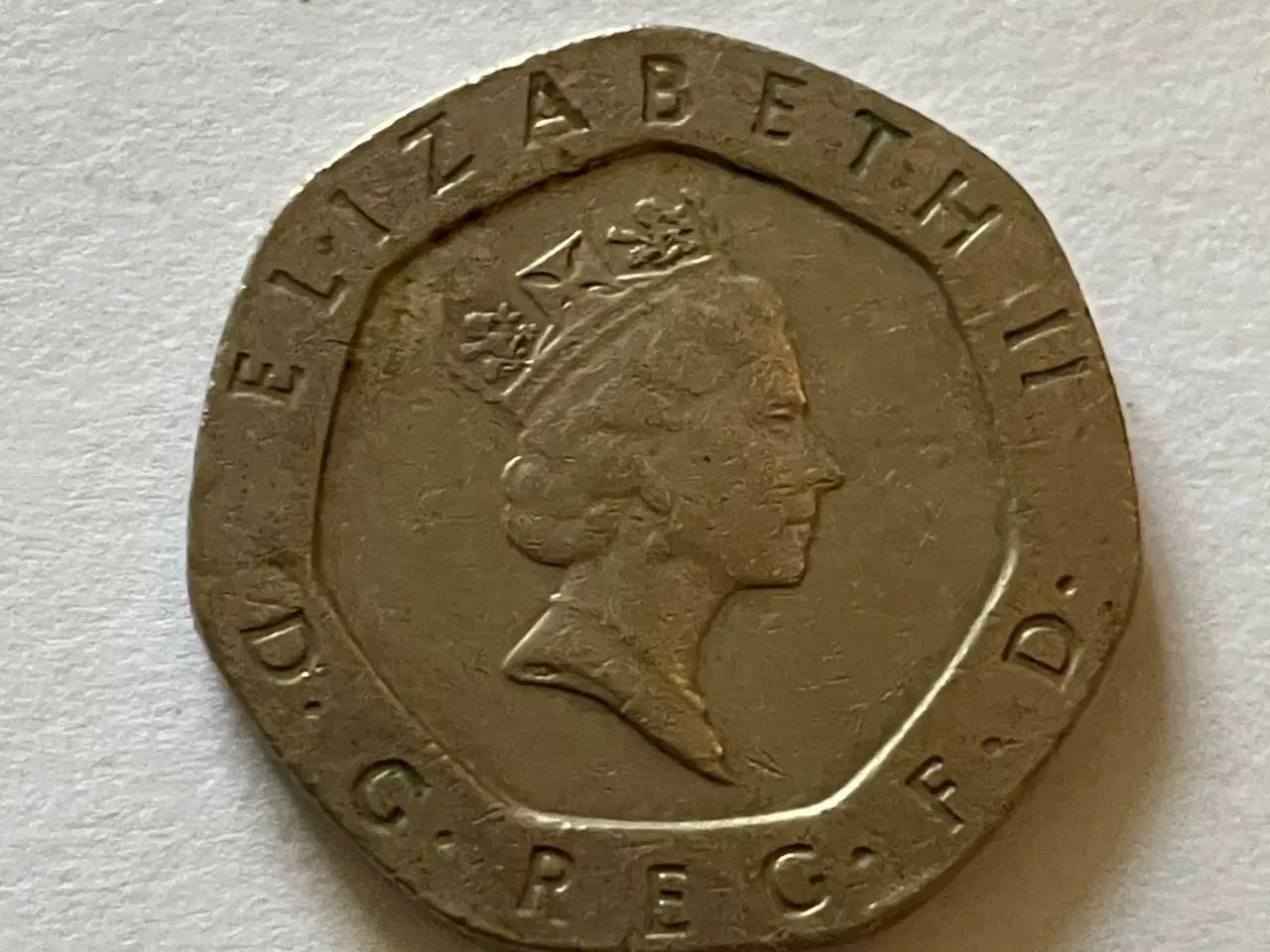 Billede 2 - 20 Pence England 1991