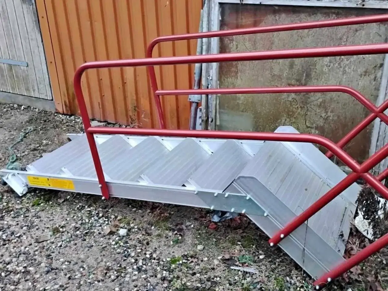 Billede 1 - Alu trappe 