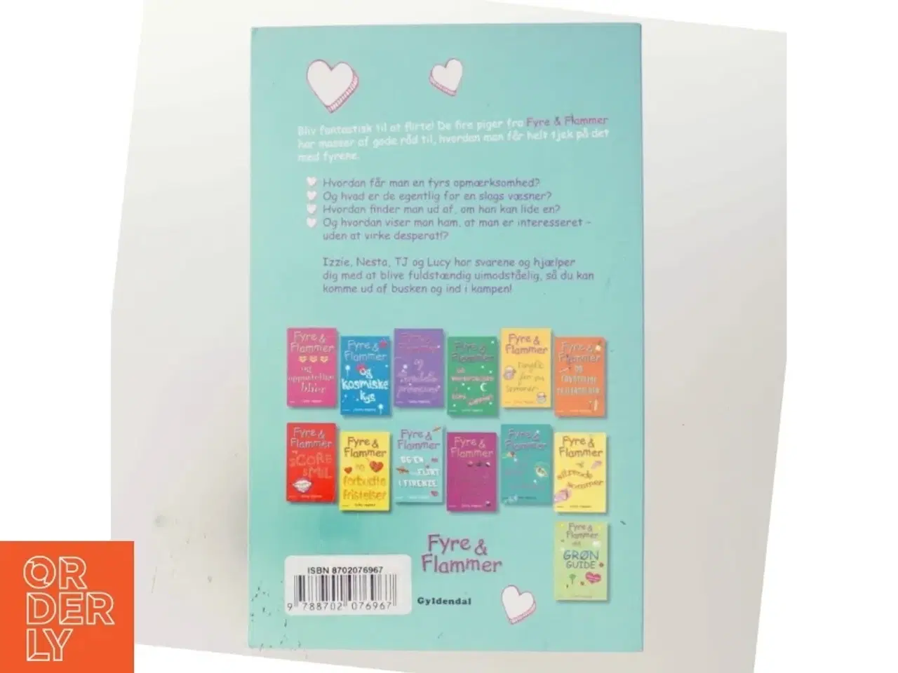 Billede 3 - Fyre & flammer - flirt! : en guide til alle piger af Cathy Hopkins (Bog)
