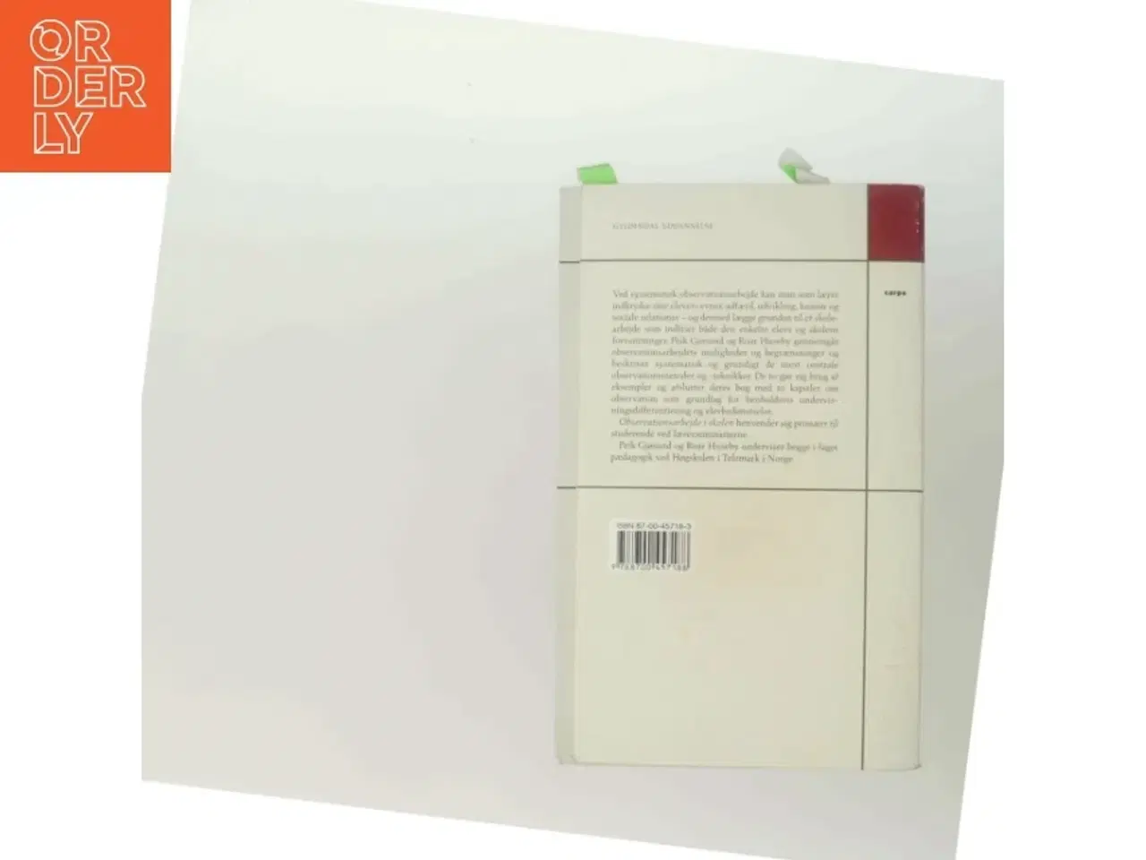 Billede 3 - Observationsarbejde i skolen (Bog)