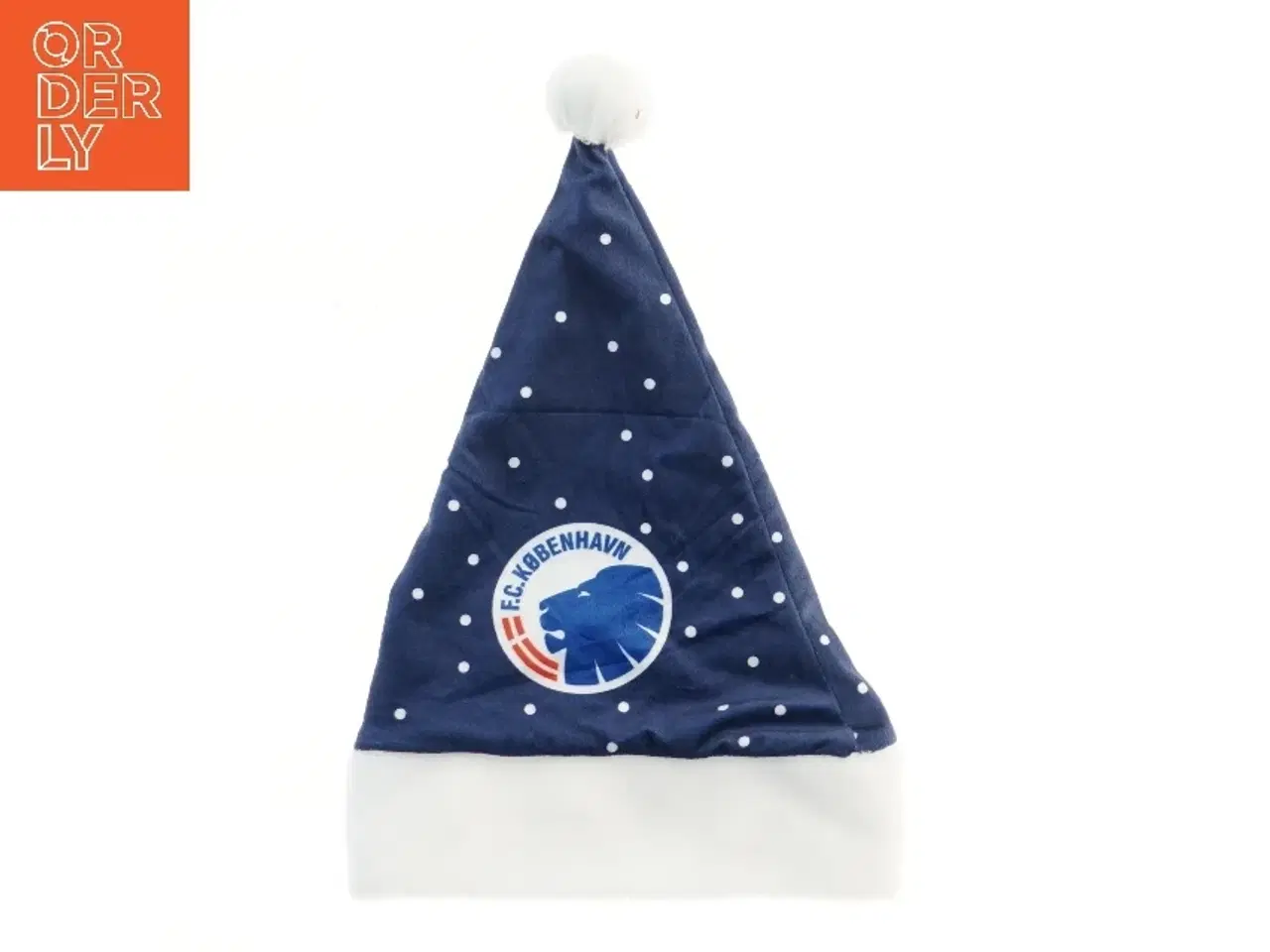 Billede 1 - F.C. København nissehue fra FCK (str. 28x44,5 cm)