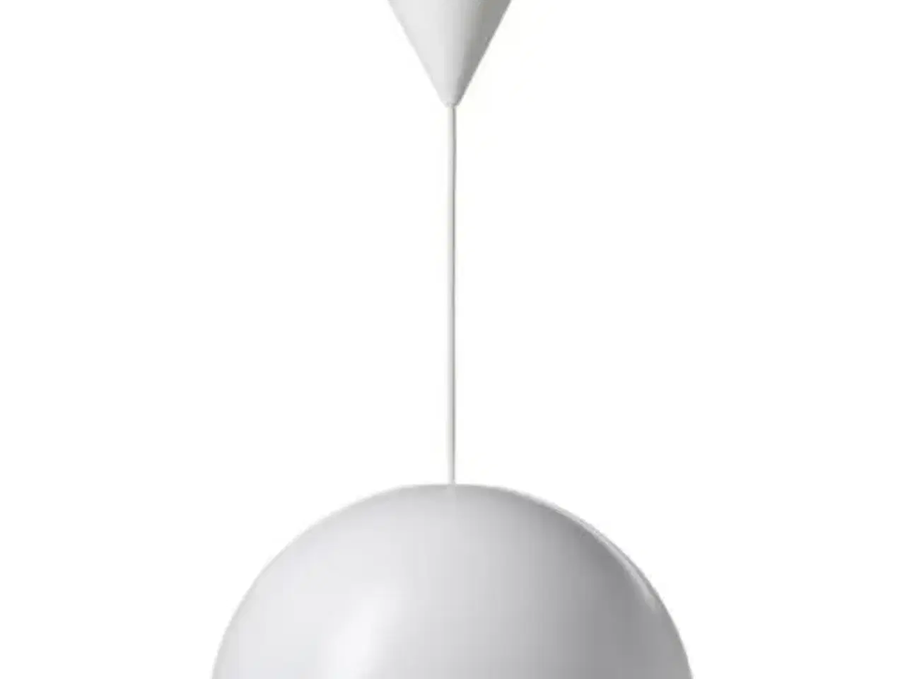 Billede 1 - Loftlampe, hvid
