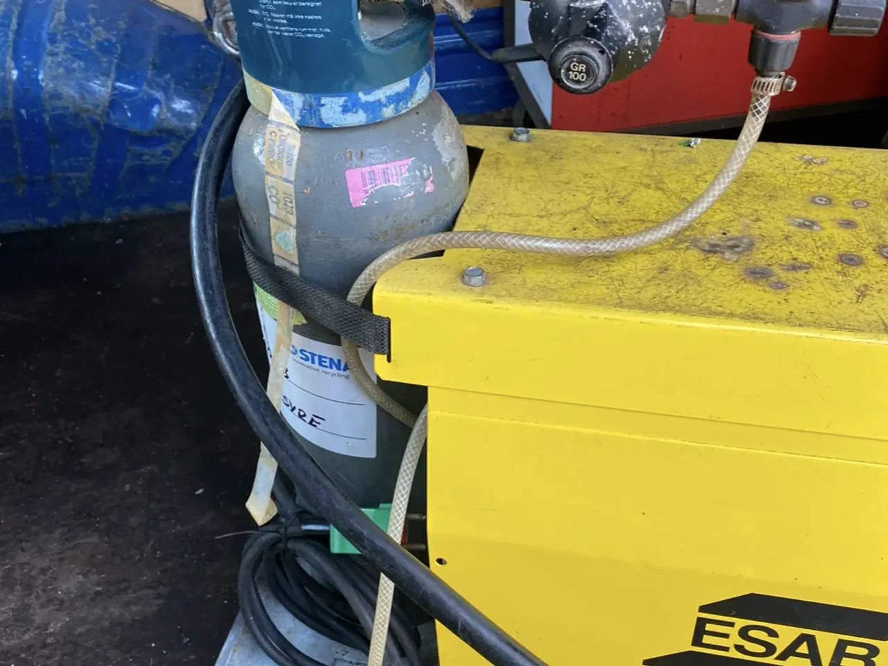 Billede 2 - Svejseværk co2 160 Esab 220volt med tråd og flaske