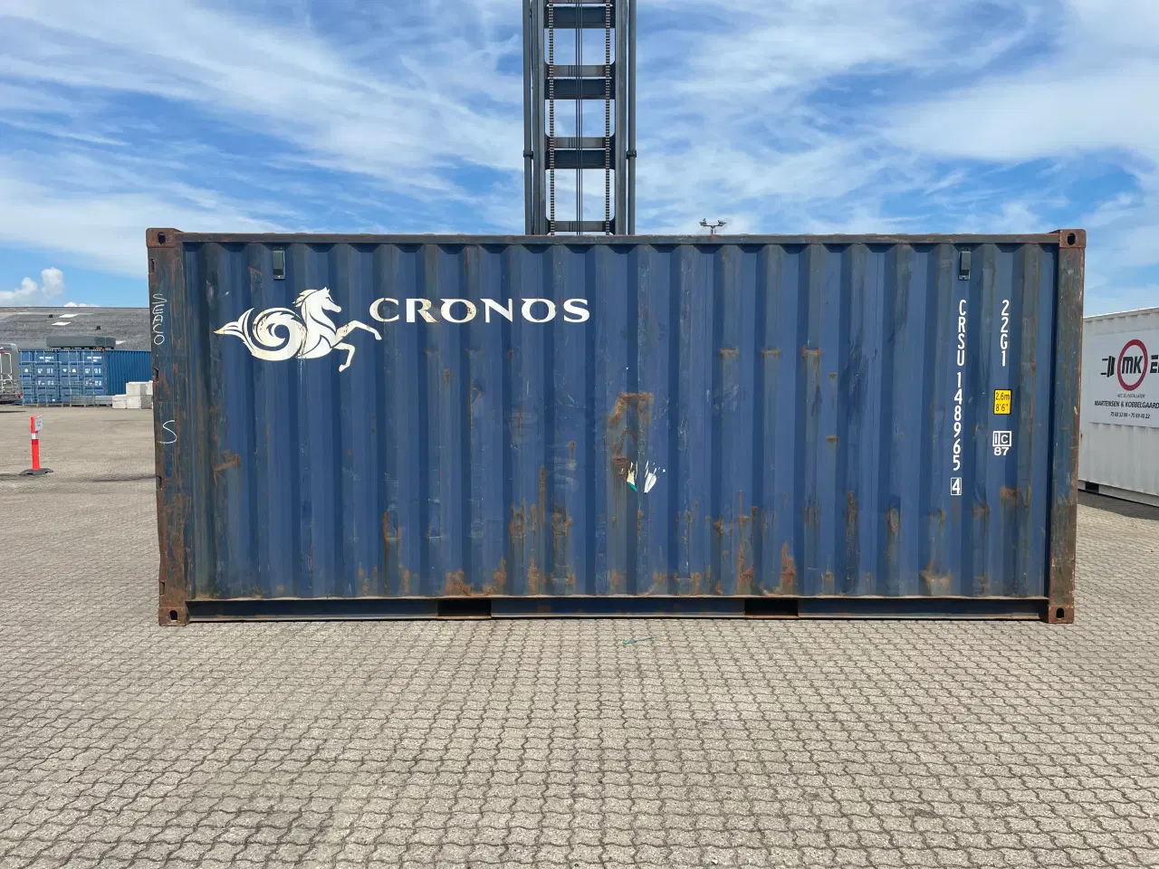 Billede 3 - 20 fods Container- ID: CRSU 148965-4