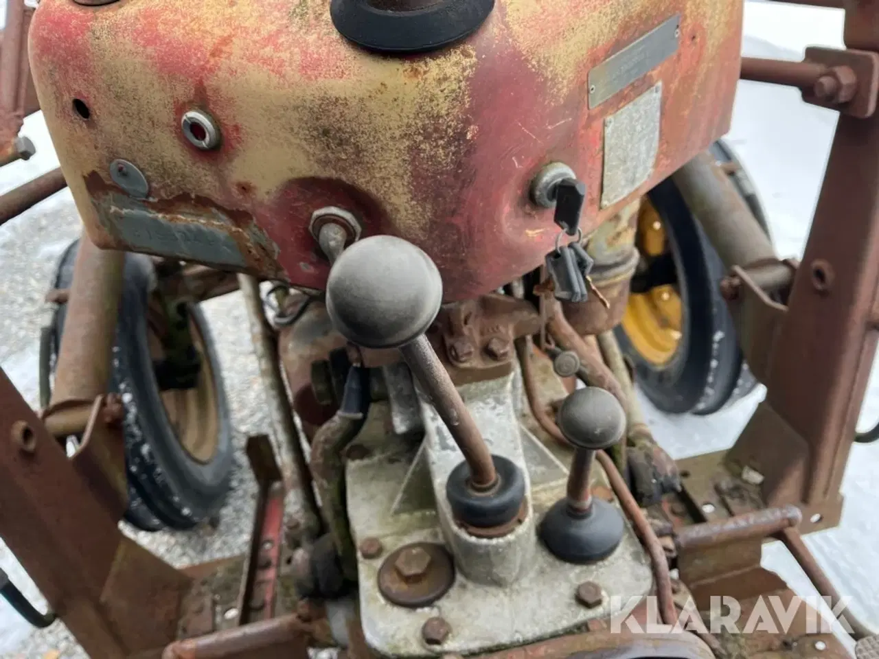 Billede 7 - Veterantraktor Massey Ferguson 35 med frontlæsser