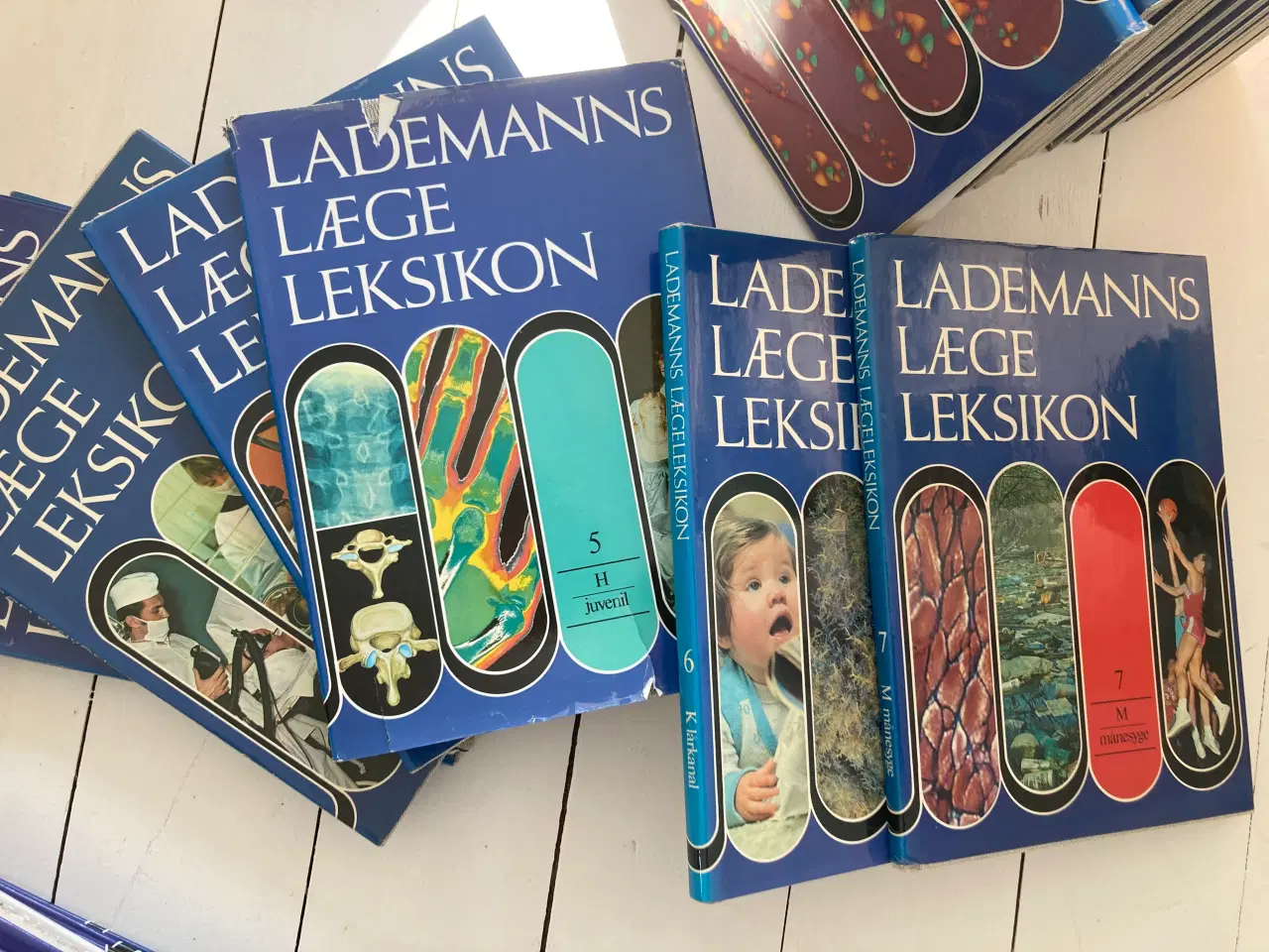 Billede 1 - Lademanns lægeleksikon bind 1-21 + 5 emnebind