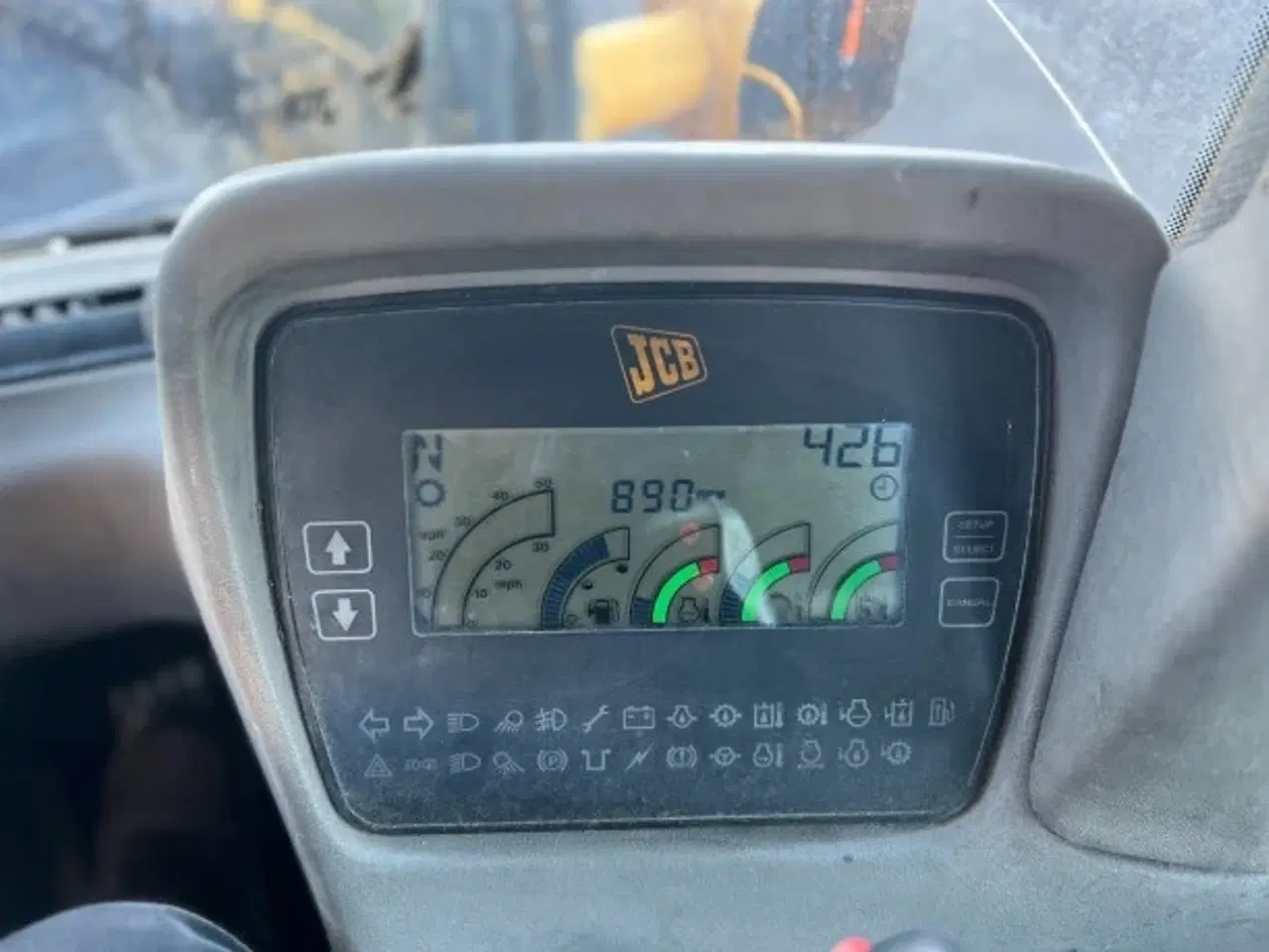 Billede 11 - JCB 426 - Gummiged / Nye dæk og skovl 