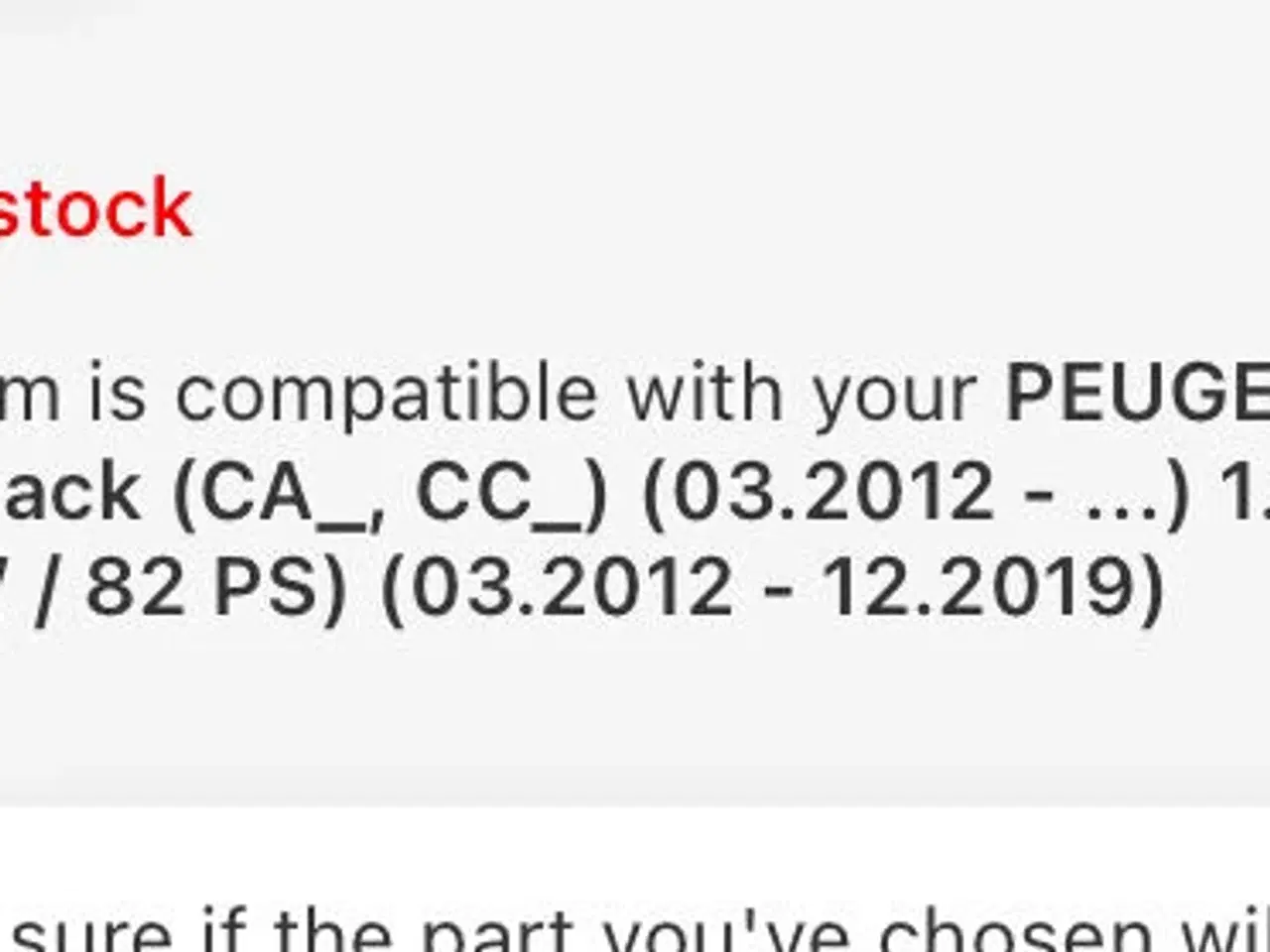 Billede 5 - Støddæmper-sæt til forhjul (V-H) til Peugeot 208