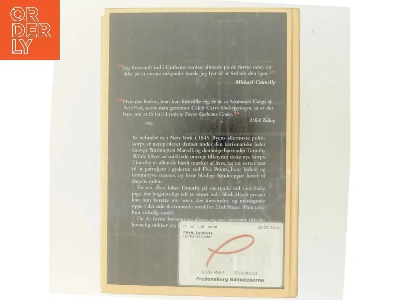 Billede 3 - Gothams guder af Lyndsay Faye (Bog)