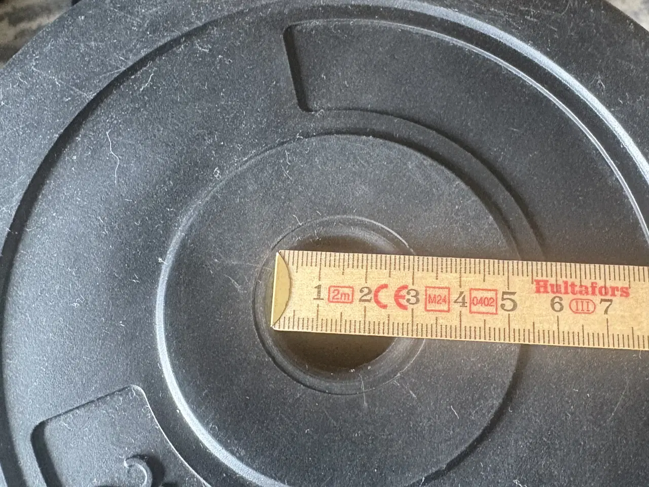 Billede 2 - 50 kg vægtskiver – vinyl/plast (skånsomme mod gulv