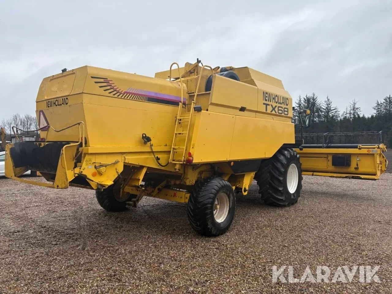 Billede 5 - Mejetærsker New Holland TX66/TX68 med skærebord & vogn