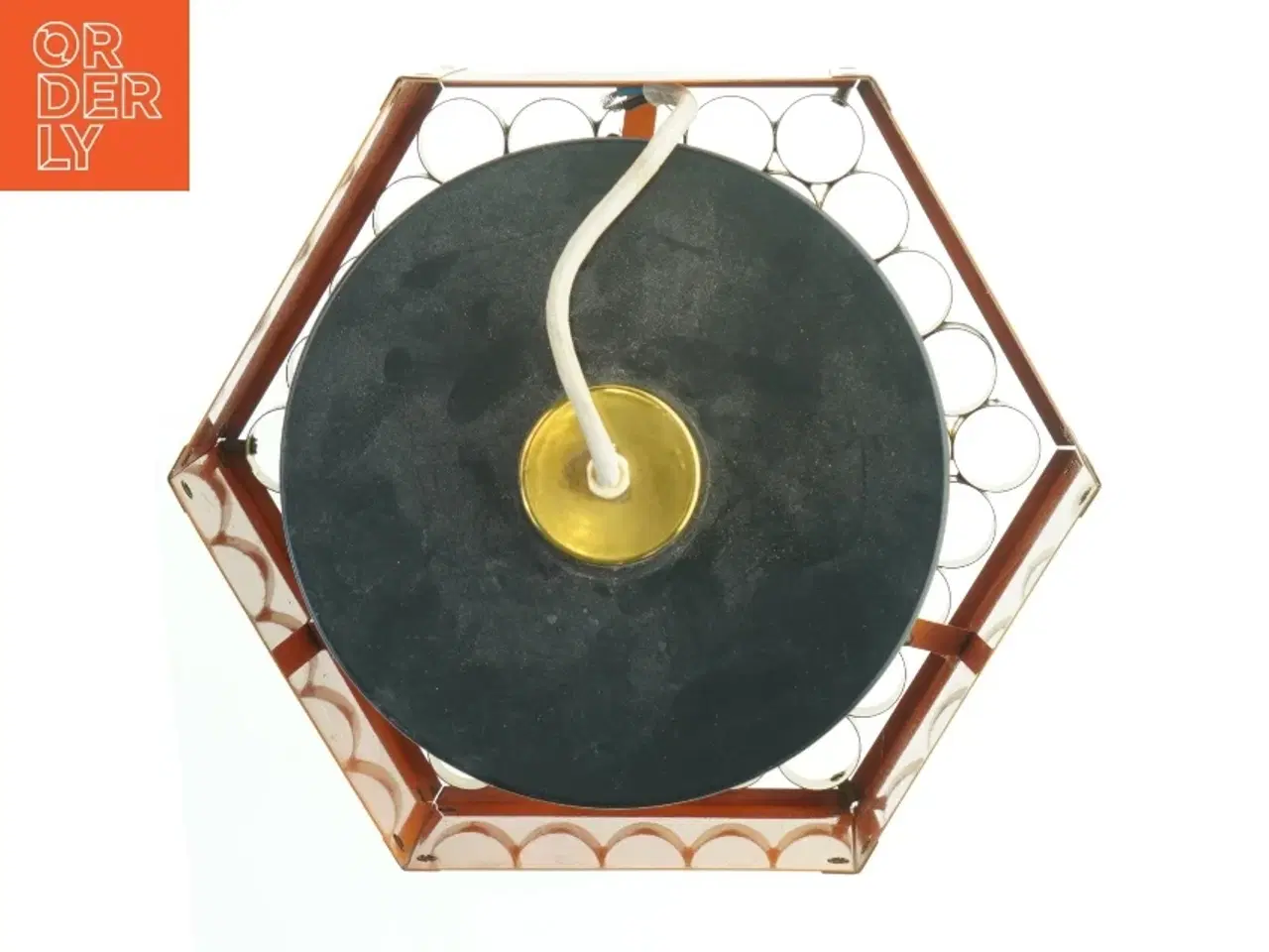 Billede 4 - Dårligt billede Retro loftlampe (str. 24x27 cm)