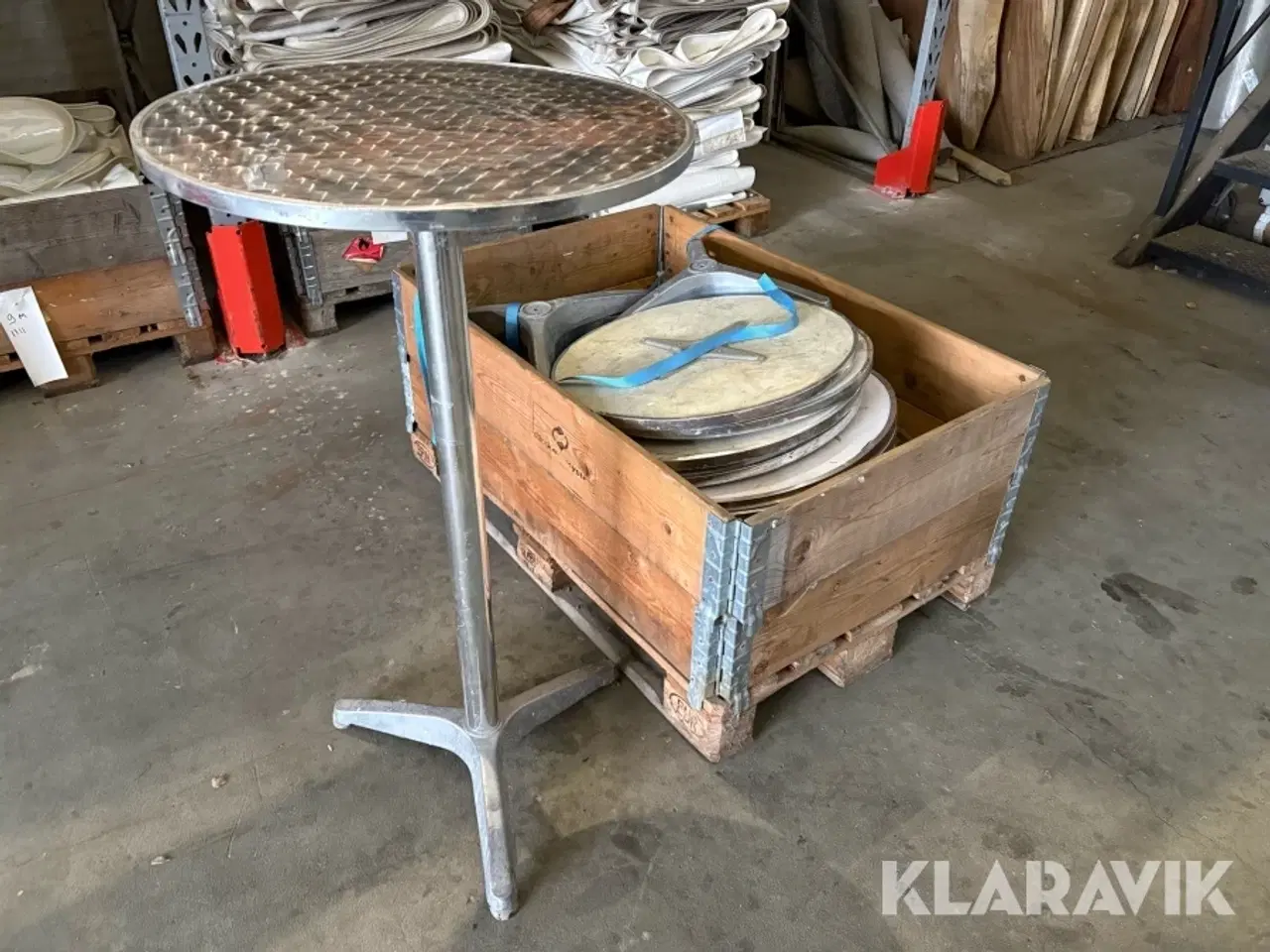 Billede 5 - Caféborde 110cm Ø60 12styk