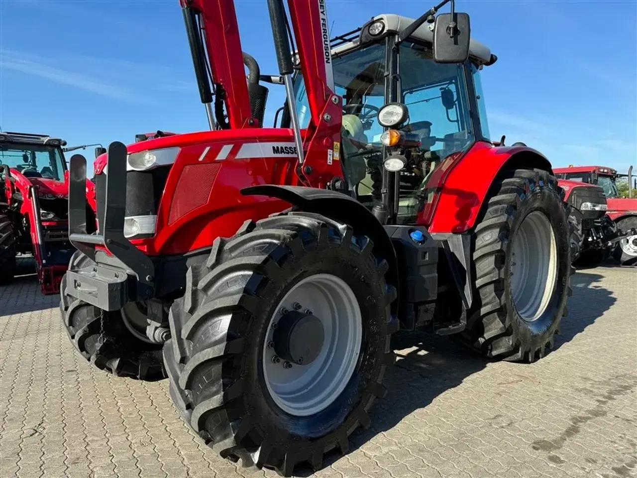 Billede 19 - Massey Ferguson 6615 DYNA VT KUN 4900 TIMER OG FULD AFFJEDRING!