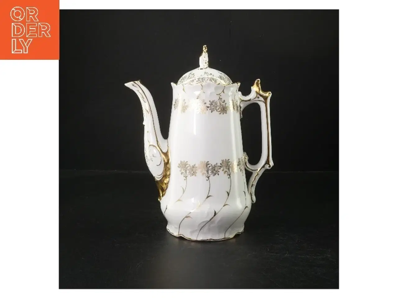 Billede 2 - Dekorativ porcelænskande (str. H. 25 cm)