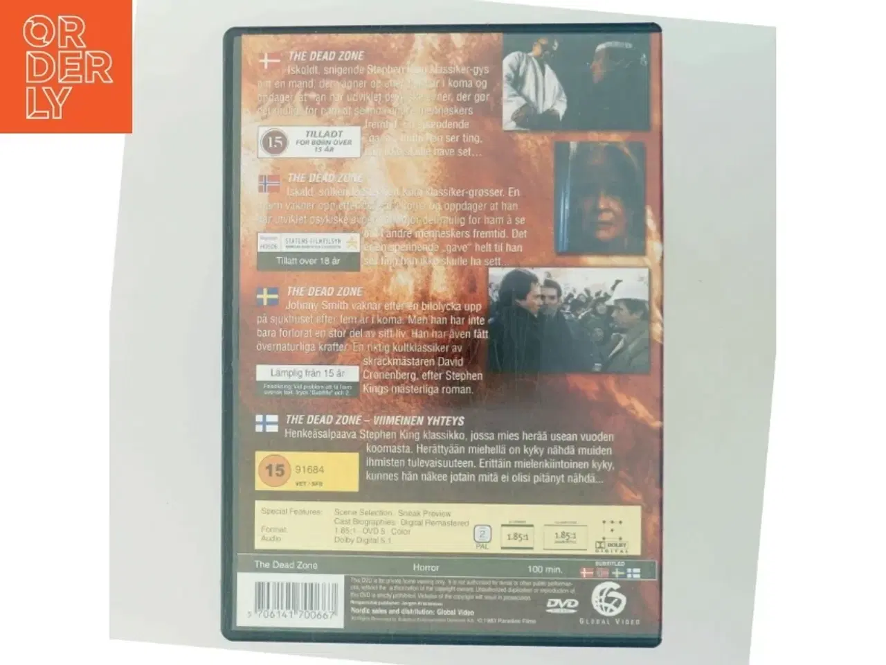 Billede 3 - Dead Zone med Christopher Walken (DVD)