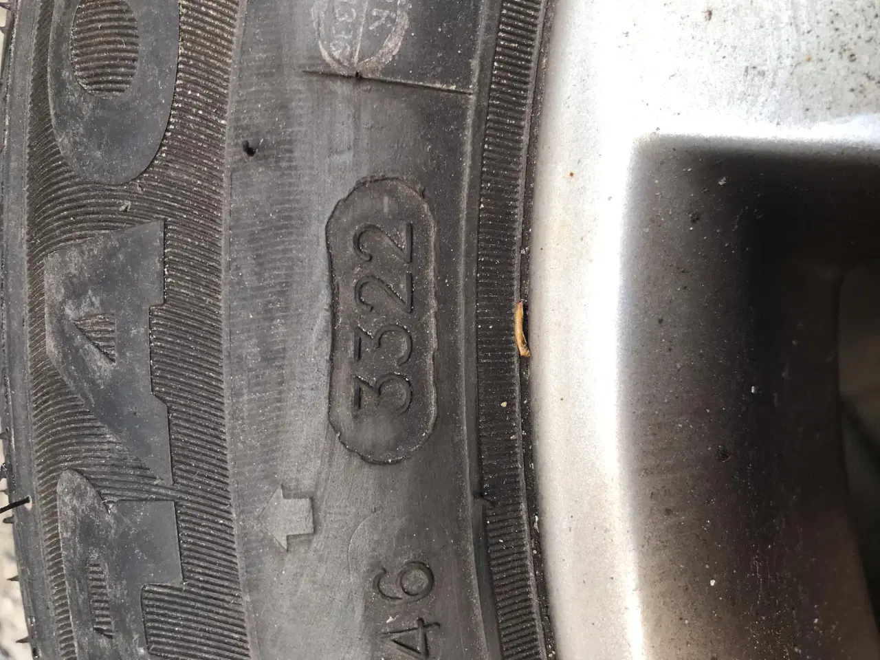 Billede 2 - Vinterdæk på alufælge 5x112