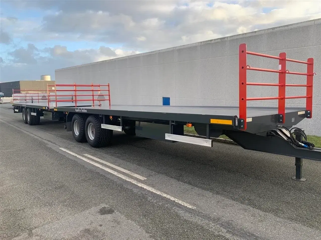 Billede 2 - Agrofyn Trailers 7.50 meter ballevogne Kærretræk - 2 x 7,50 meter ballevogne